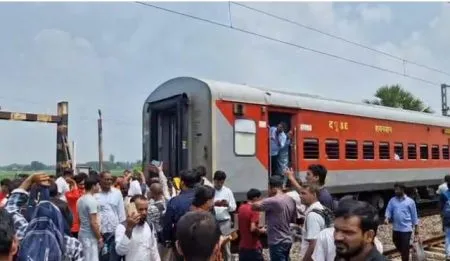 Passenger train accident in Bihar