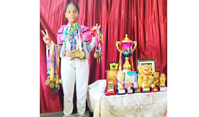 'Multitalented' Sreeja Naik