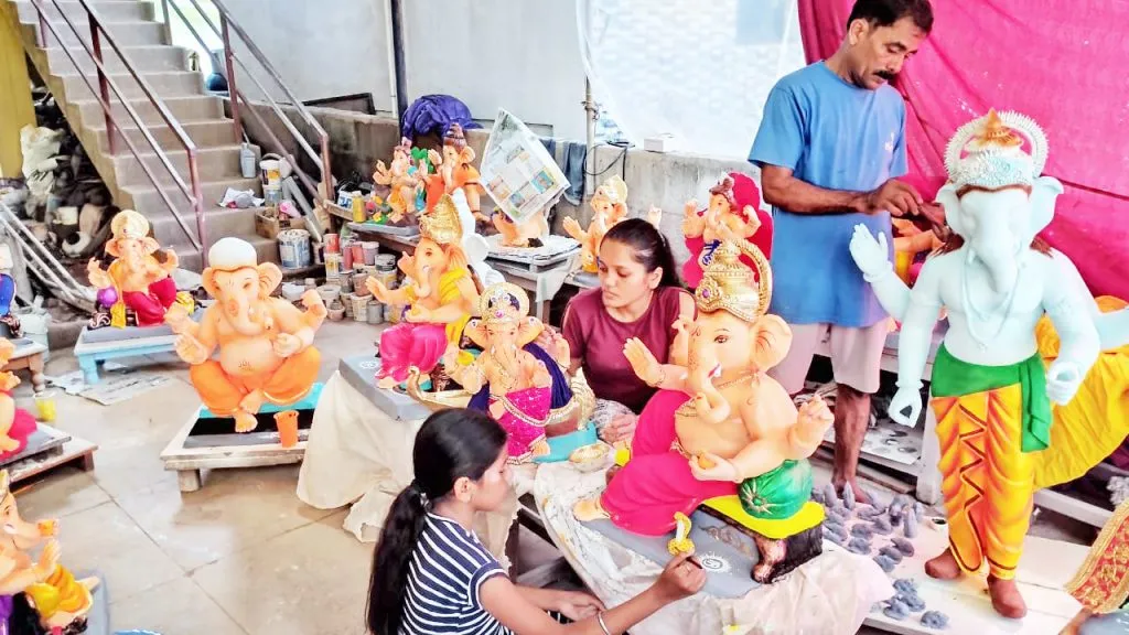 Residents of Karwar district are ready for Ganeshotsav