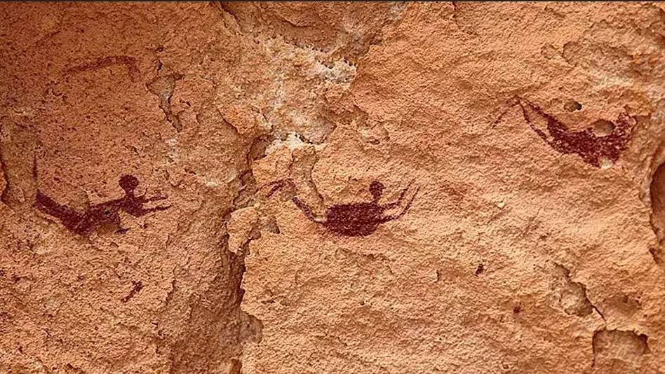 9 thousand years ago there was a sea in the Sahara desert