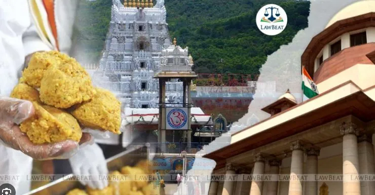 Tirupati Ladu case in Supreme Court