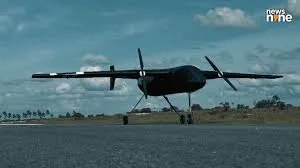 First successful flight of indigenous bomber UAV