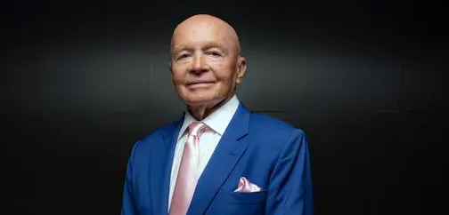 Sensex to cross 1 lakh mark: Mark Moebius