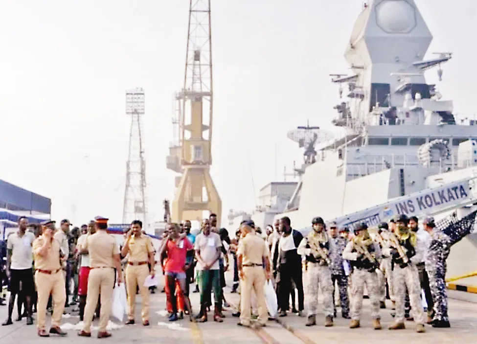 Sea piracy broken by the terror of the navy