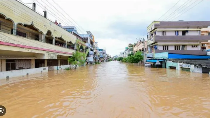 Heavy rain damage in Telangana-Andhra