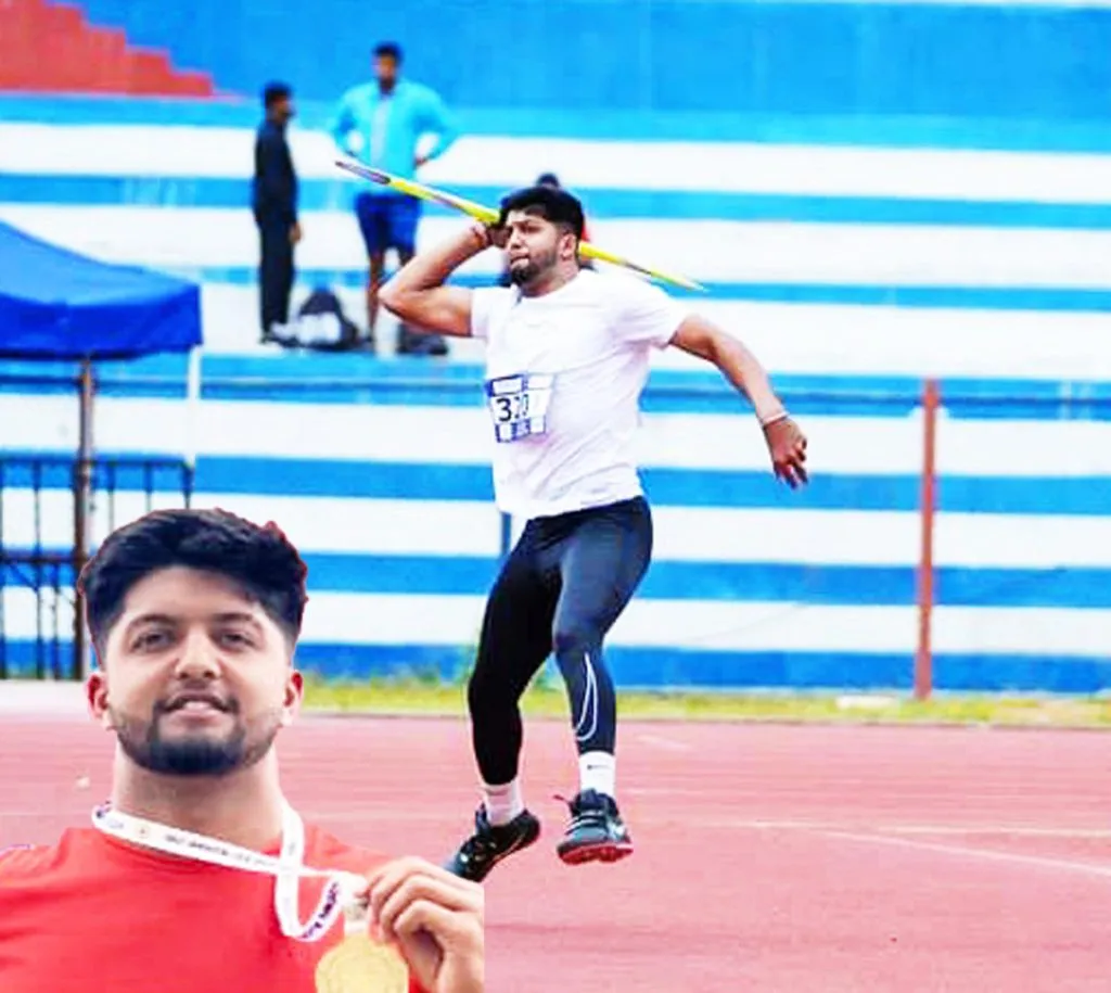 Shashikant's javelin gold medal