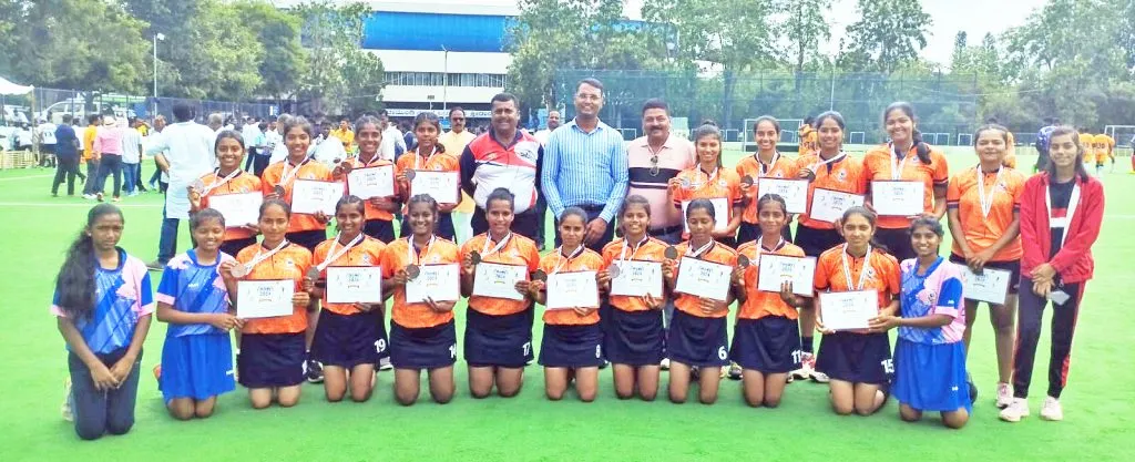 Belgaum Divisional Team Third in Dussehra Hockey Tournament