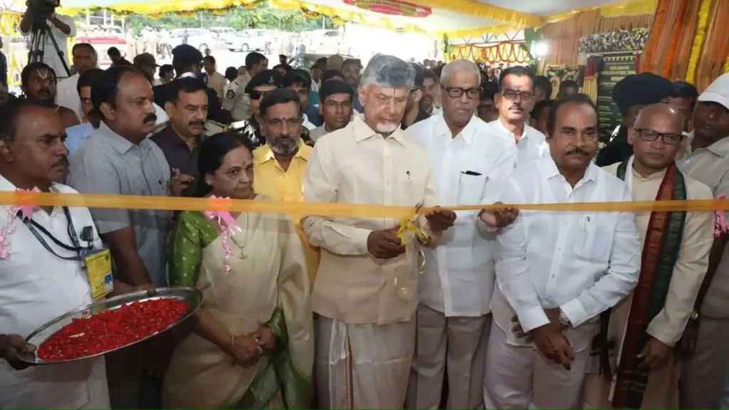 Inauguration of Tirupati Devasthan Kitchen