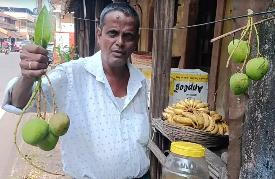 ऑफ सिझनमध्ये ‘आंबे’ मडगाव बाजारात 'Mango' in Margaon market during off season