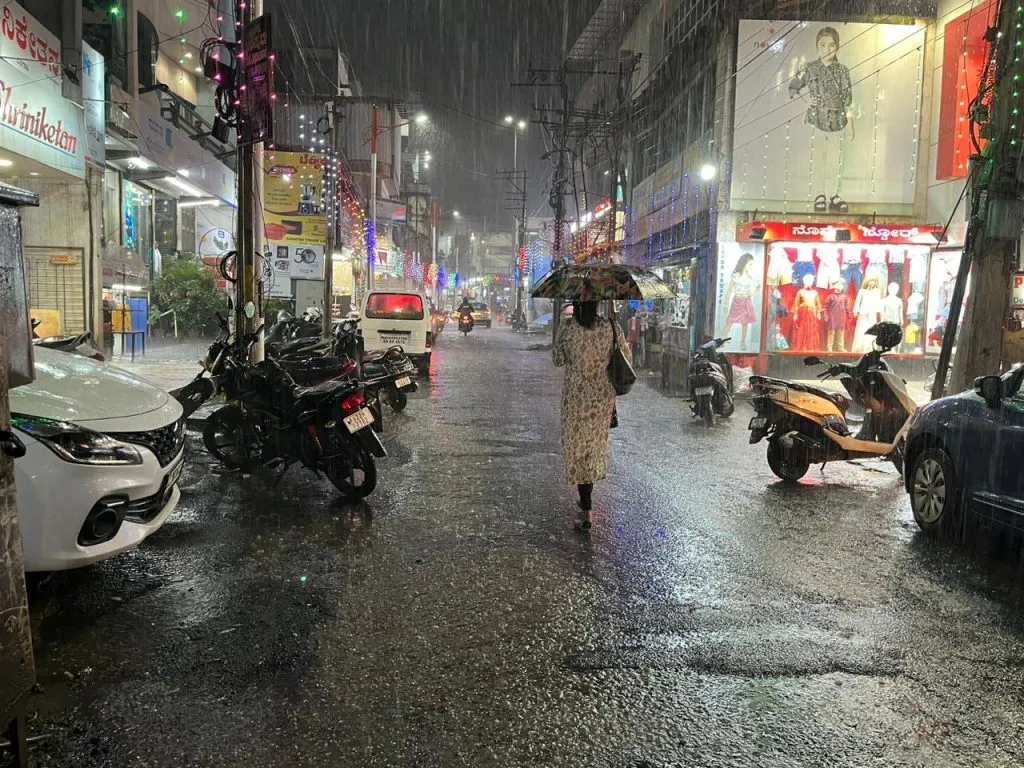 The rains came back again