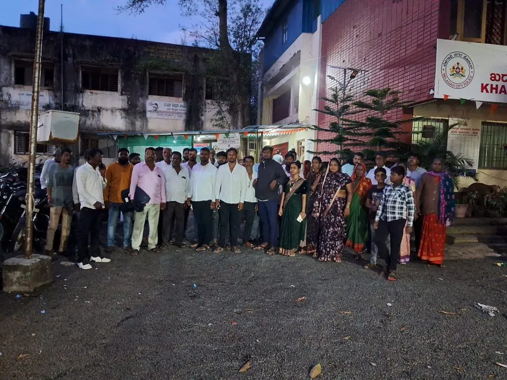 Demonstrations of the family in the case of the death of the woman