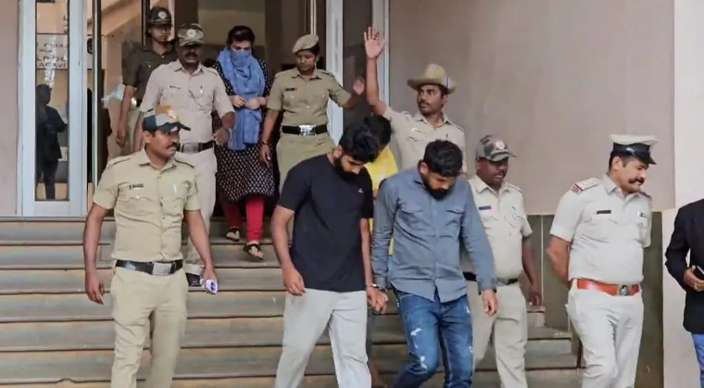 Four people in police custody in connection with the murder of a private moneylender