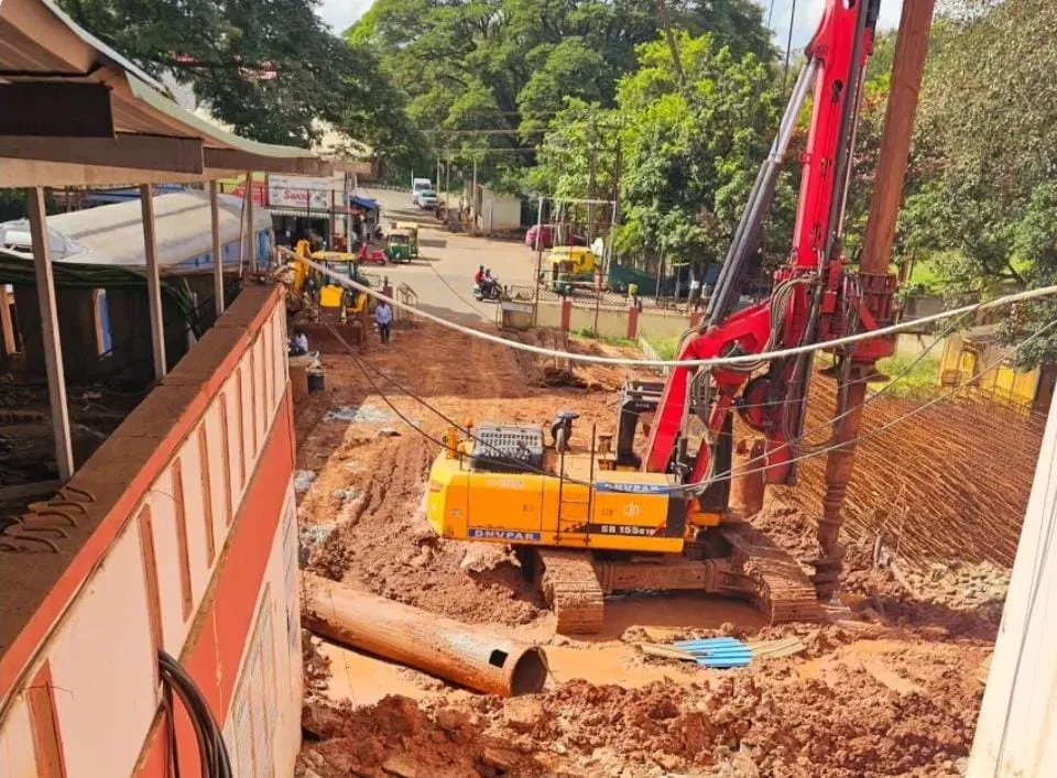 New foot overbridge at Belgaum railway station