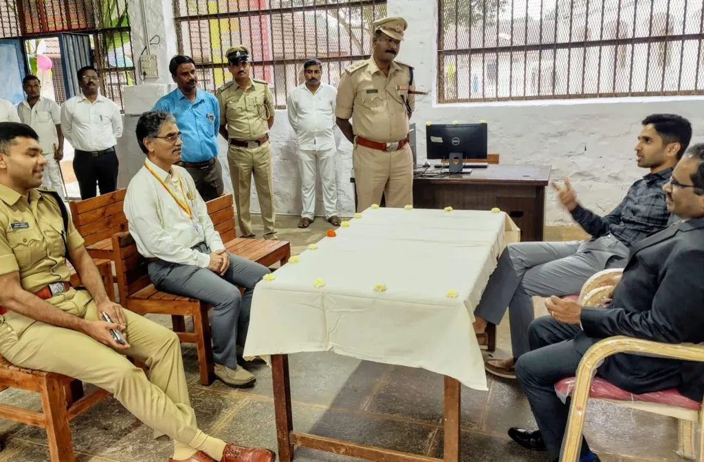 Inauguration of Law Service Authority Center at Hindalga Central Jail