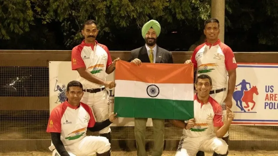 पोलोमध्ये भारतीय सेनादल संघ विजयी Indian Army team wins in polo