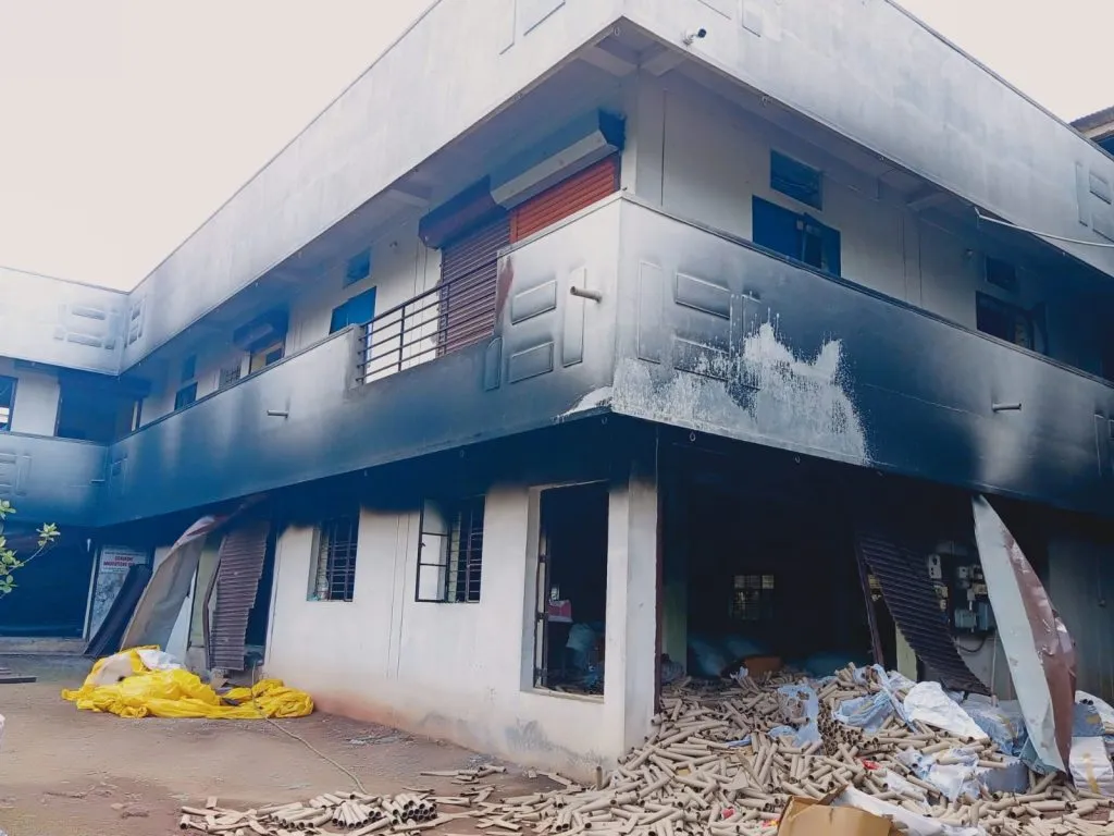 Party paper shots-sparkle candle factory fire in Autonagar