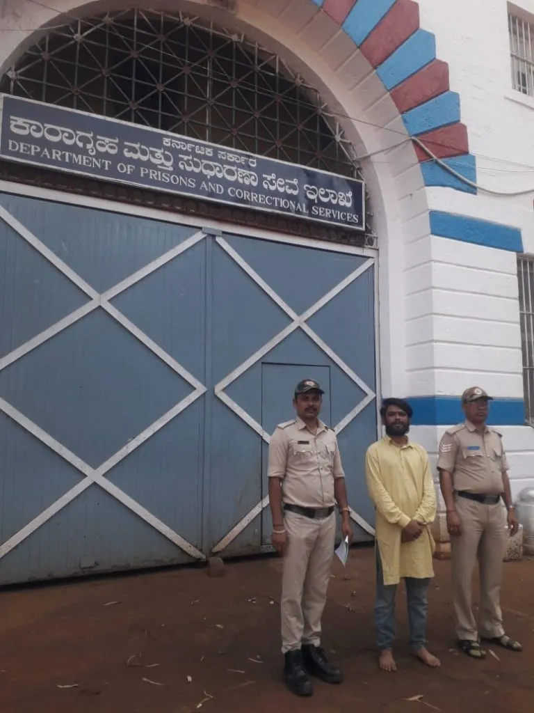 Suspect absconding after bail, rushed to jail