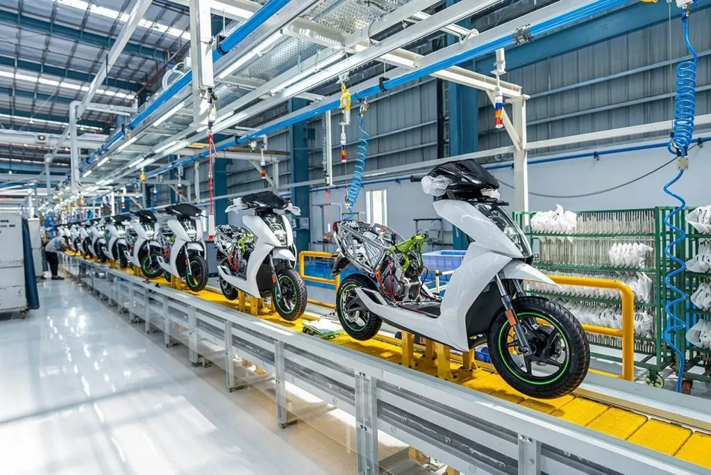 Ather Energy recorded wholesale sales of 20 thousand vehicles