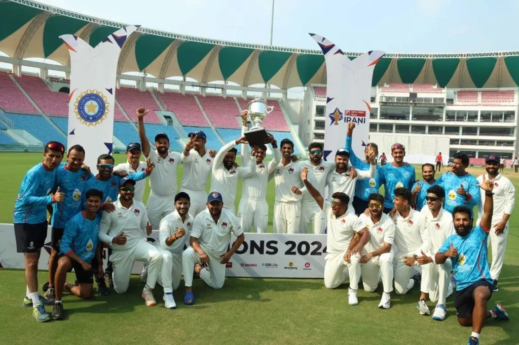 Mumbai won the Irani Cup after 27 years