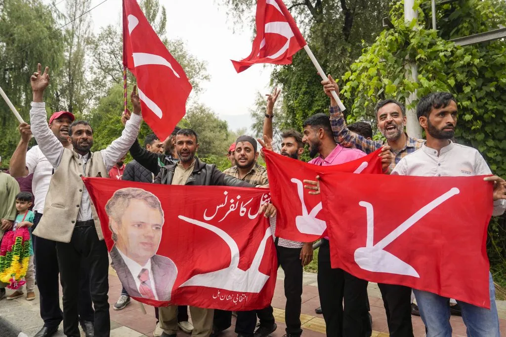 जम्मू-काश्मीर : एनसी-काँग्रेस आघाडी सरस