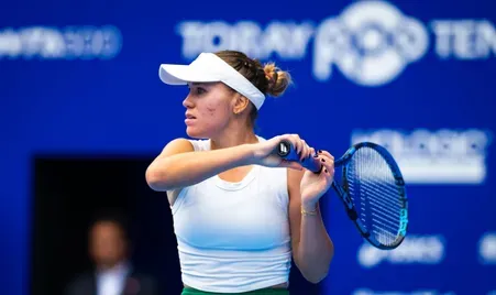 Sofia Kenin in the final