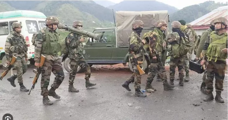 Network of terrorist organization destroyed in Kashmir