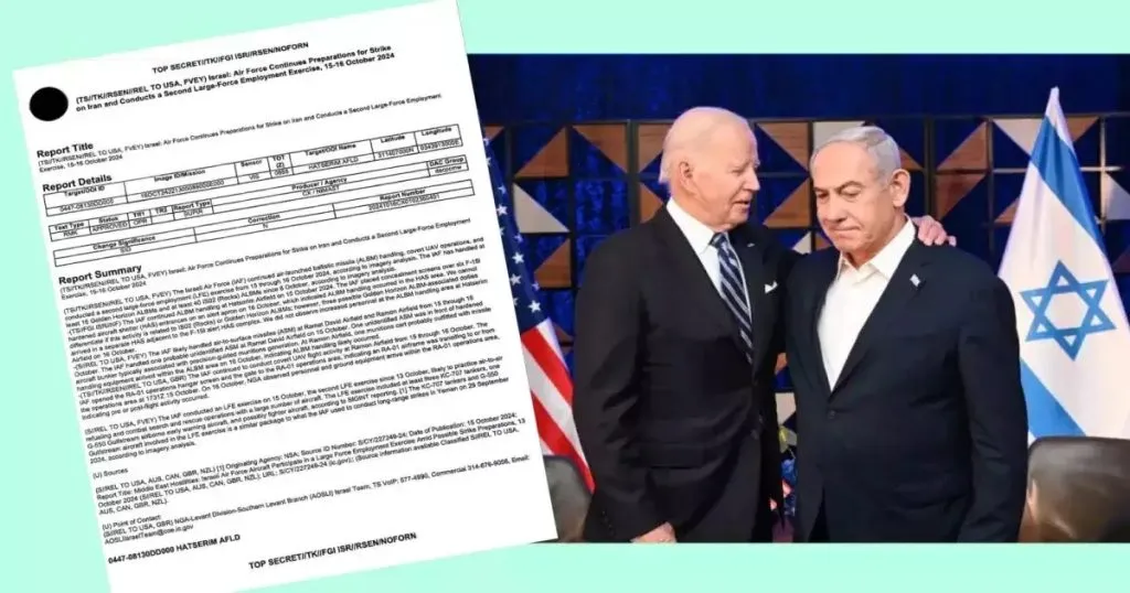 Israel's intelligence leaked from the US