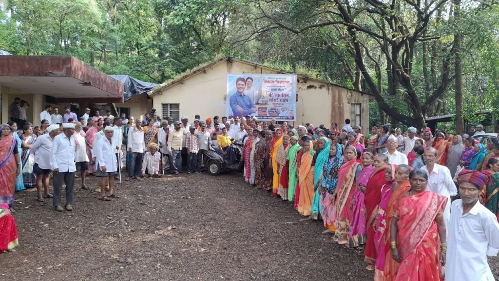 चंदगड तालुक्यात मानसिंग खोराटे यांना वाढता प्रतिसाद Increasing response to Mansingh Khorate in Chandgarh taluk