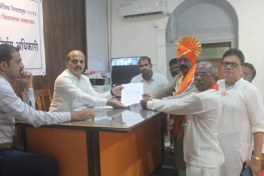 Rajesh Bendal's candidature application filed by Mahayuti