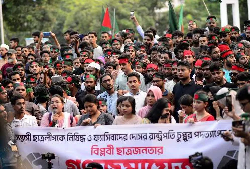 Hasina's party-related students in trouble