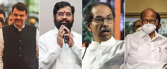 Political return rain and Pawar, Thackeray hits!