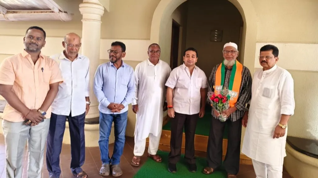 उबाठा देवगड अल्पसंख्यांक तालुकाध्यक्ष इकबाल धोपावकर यांचा भाजपमध्ये प्रवेश