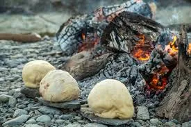 'Pathar ki roti' is prepared in Pakistan