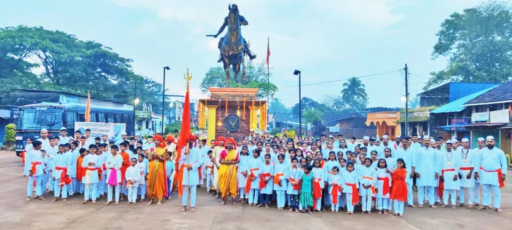 Durga Mata Run begins in Uchgaon area