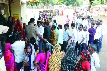 Average voter turnout in Solapur district is 66 percent