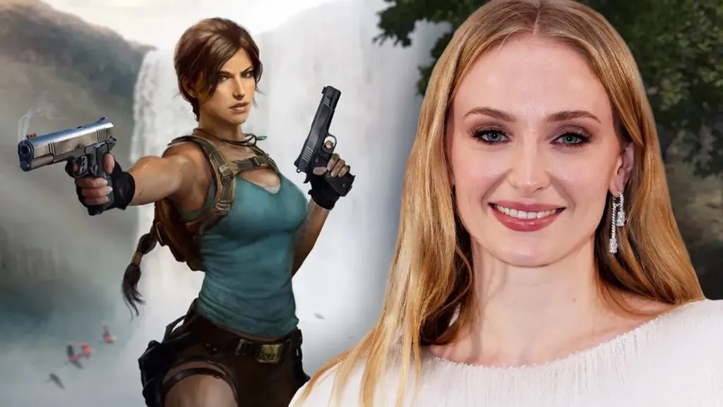 Sophie Turner in the Tomb Raider series