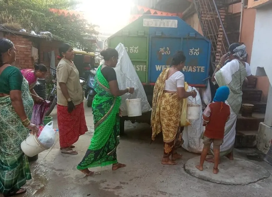 Collect wet and dry waste separately