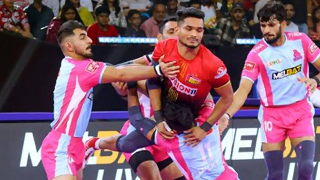 Jaipur Pink Panthers beat Bangalore Bulls