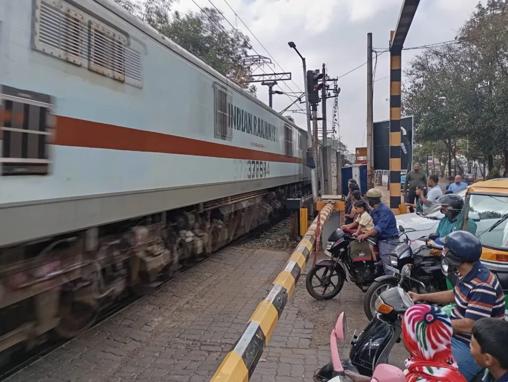 Channamma Express runs on electric engines