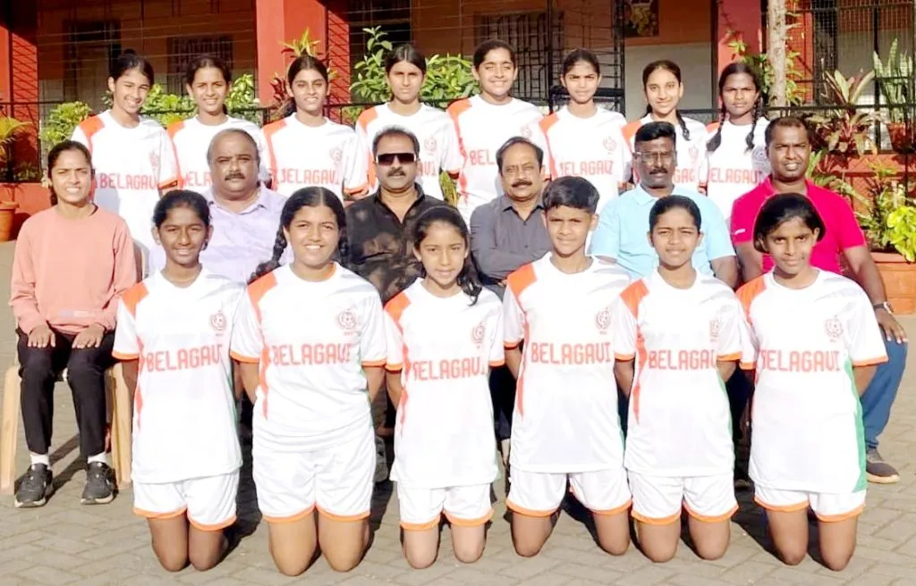 Victory Salute of Belgaum District Team