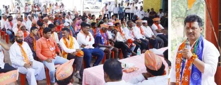 K.P. Patil will get zero marks in the development work exam.