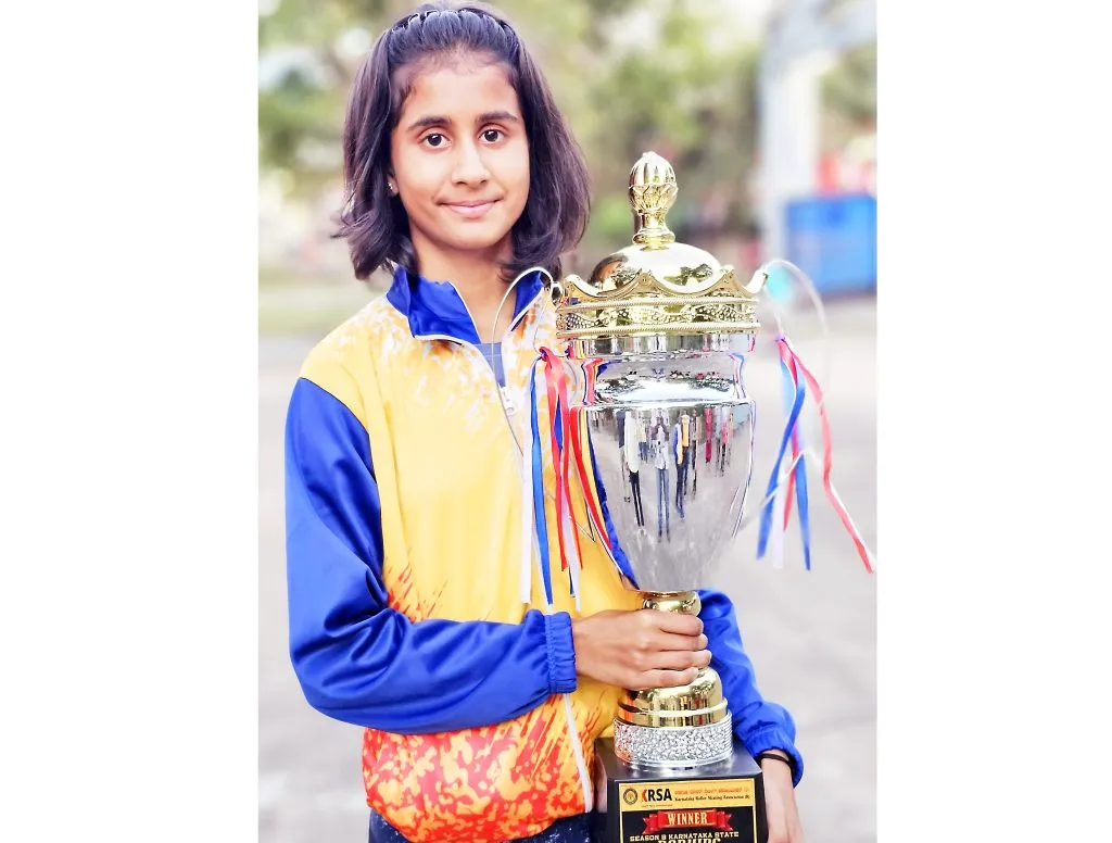 Janhvi Tendulkar wins gold in skating