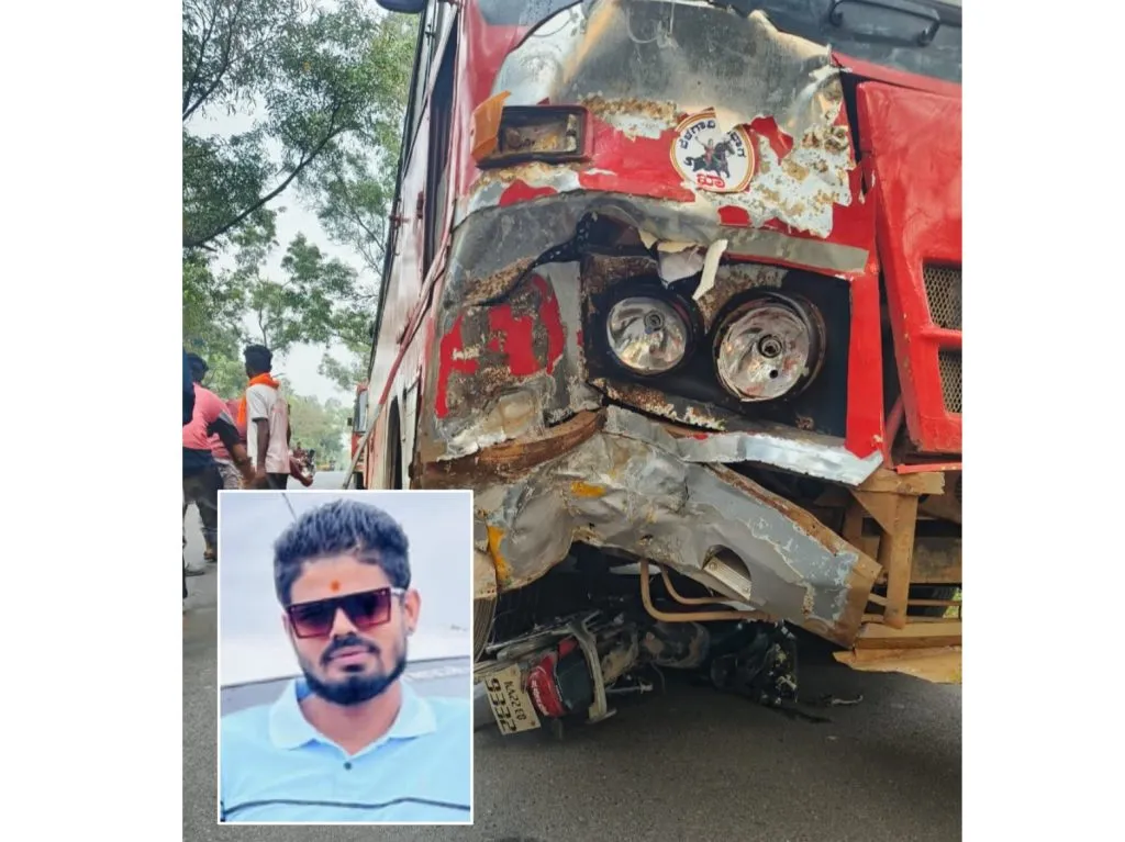 Doddahosura youth killed in bus-bike accident