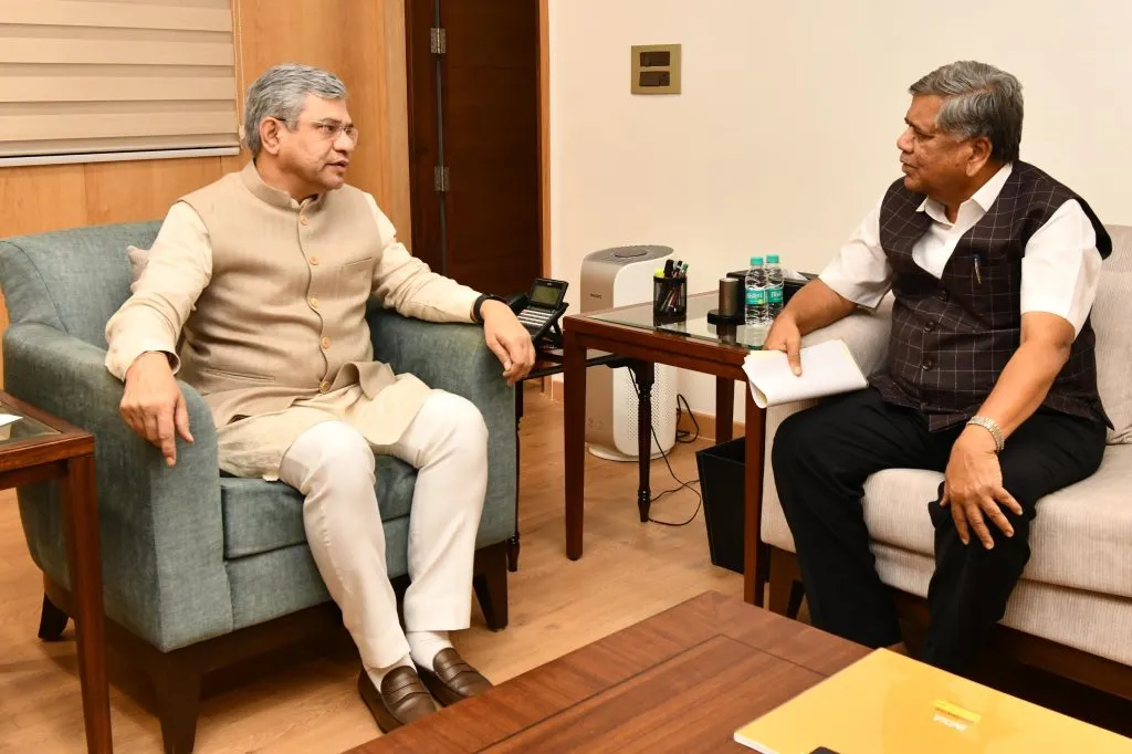 Conduct a re-survey of the Lokapur-Saundatti-Dharwad railway line.