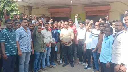 Push-pull in the municipality; Employees' protest