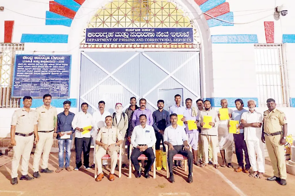 Release of 14 prisoners from Hindalga Jail