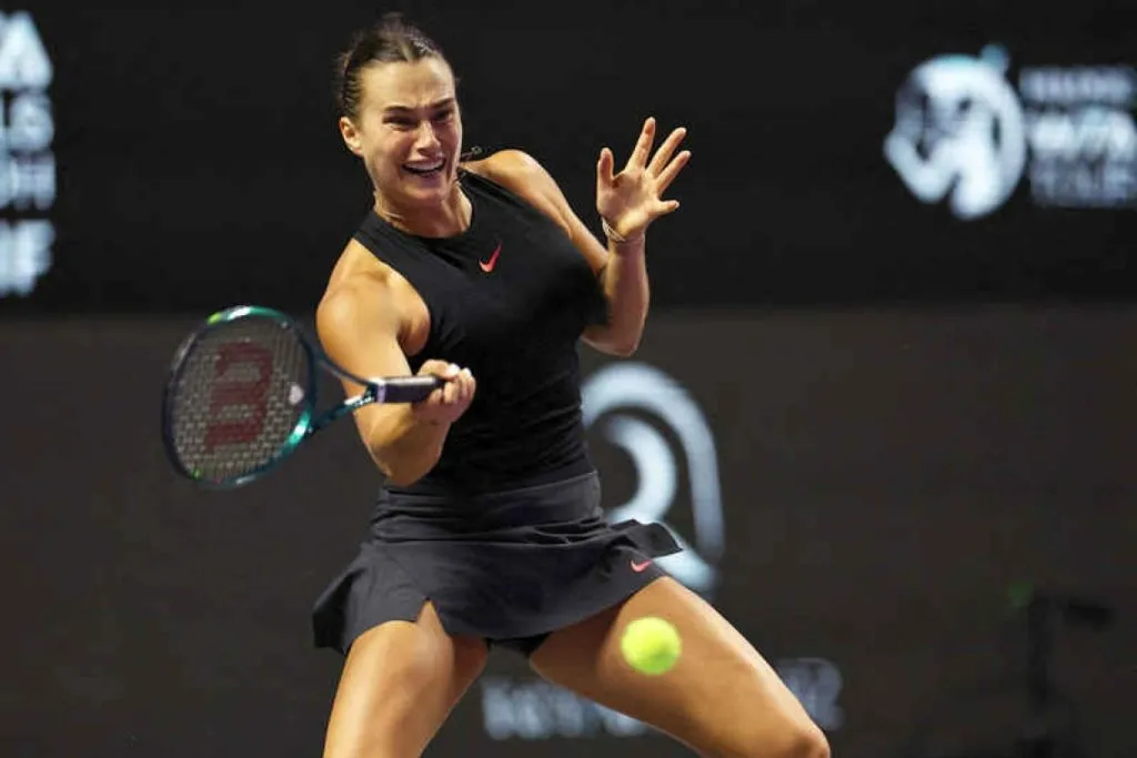 Sabalenka beat Paolini in the semi-finals