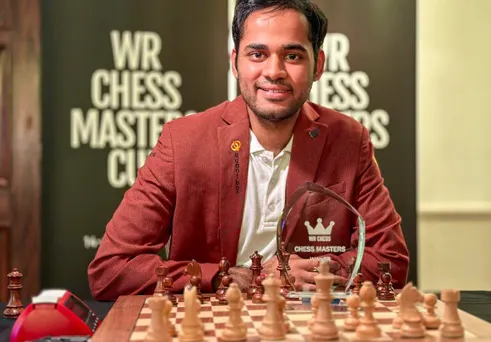 Chennai Chess Grandmasters: Arjun Arigesi defeats Vidit Gujarathi