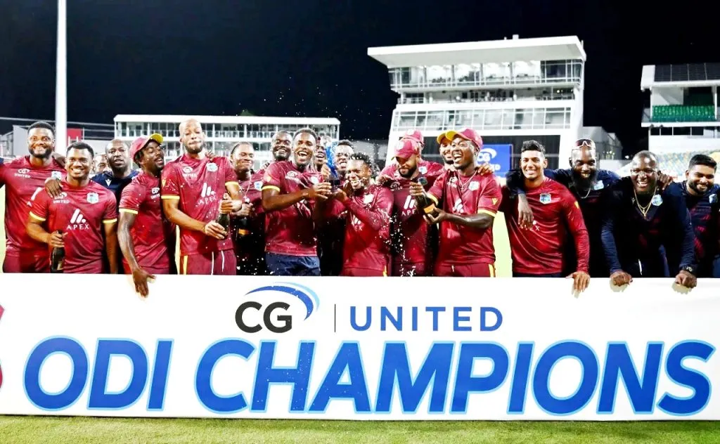 विंडीजचा इंग्लंडवर वनडे मालिका विजय Windies win ODI series against England