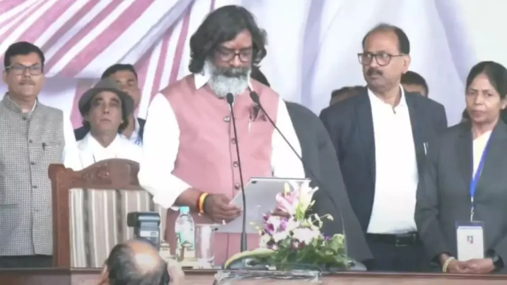 Hemant Soren becomes Jharkhand Chief Minister for the fourth time